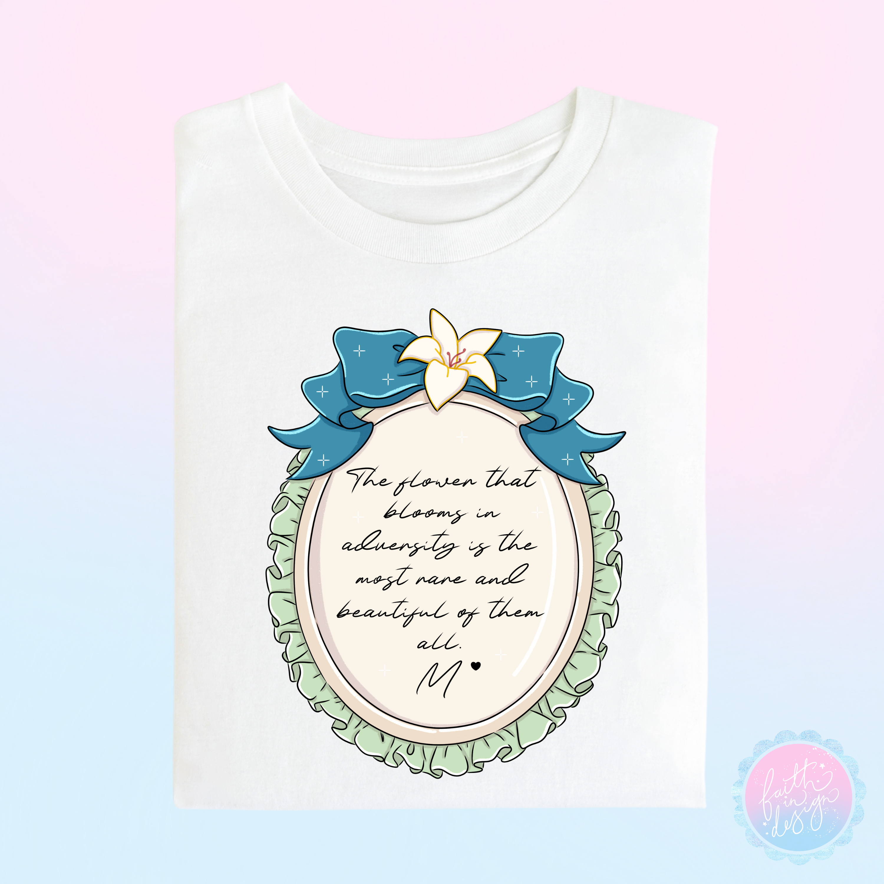 The Brave Princess Frame Quote T-Shirt
