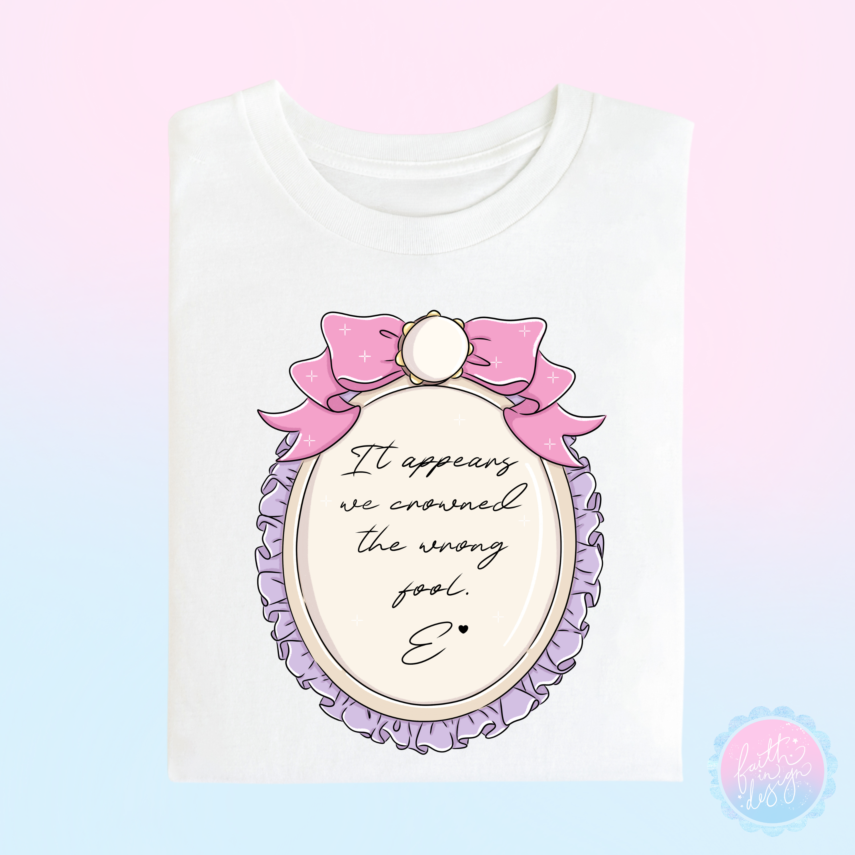 Notre Dame Frame Quote T-Shirt