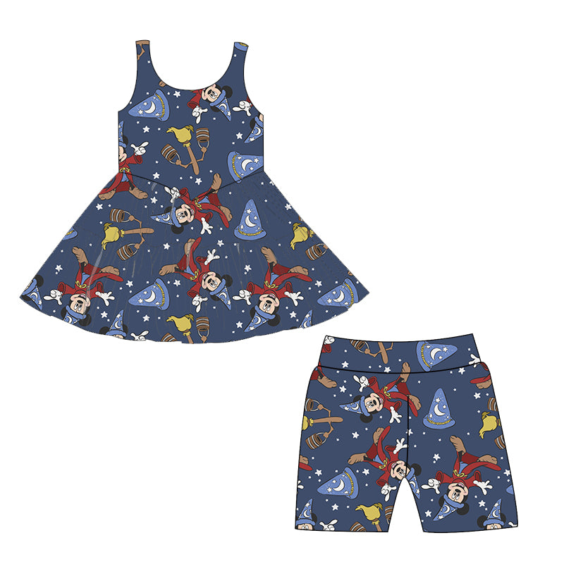 Sorcerer Dress with Cycle Shorts