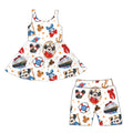 Cherry Cruise Dress with Cycle Shorts