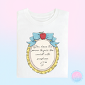 Snow White Apple Bow Frame Quote T-Shirt