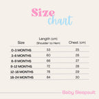 Merry Mousette Baby Sleepsuit | Christmas Print Sleepsuit