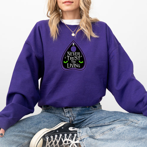 Beetlejuice Sweatshirt | Purple Gothic Halloween