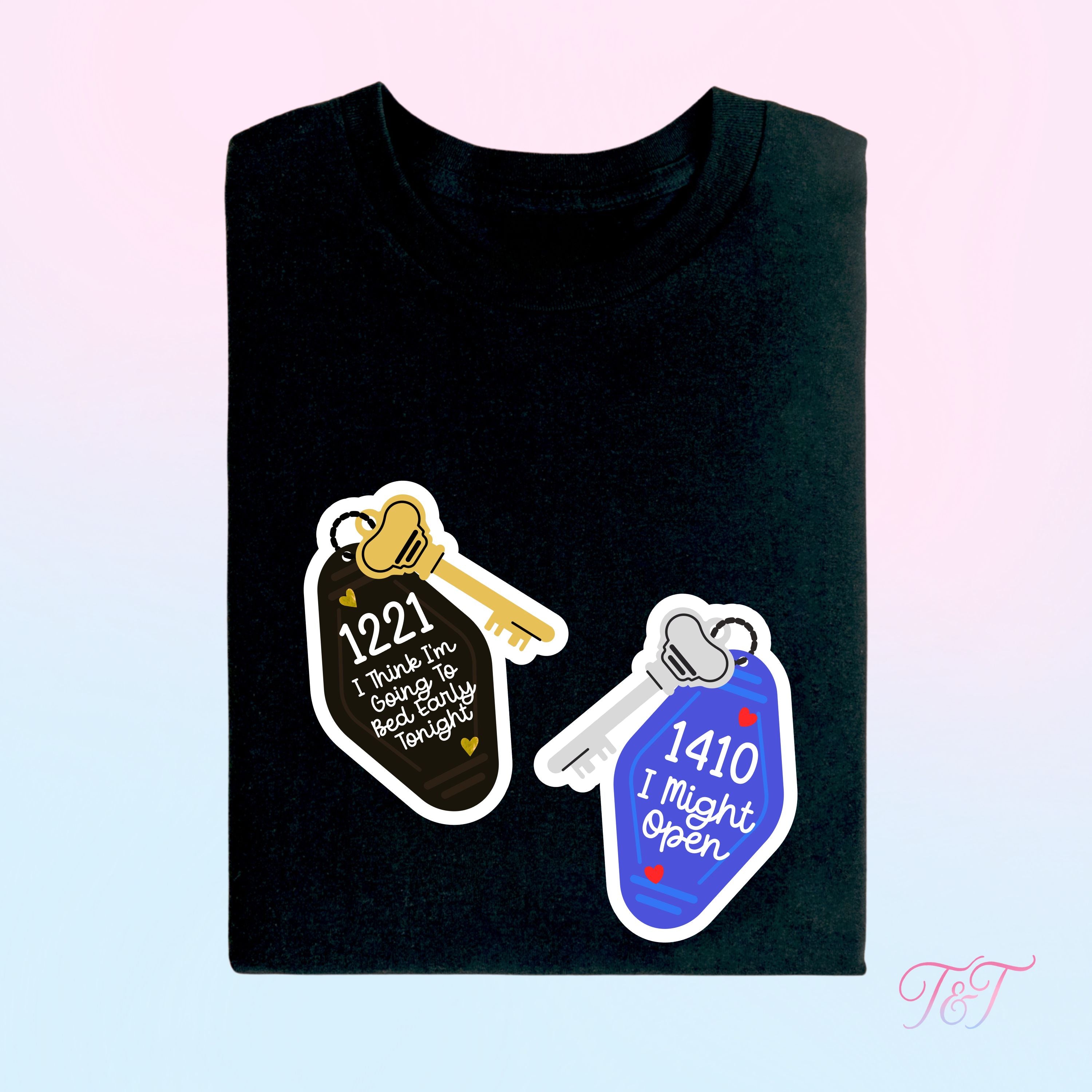 Hockey Romance Motel Keys T-Shirt