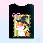 Spooky Sidekicks: Witchy Tiger T-Shirt
