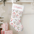 Castle at Christmas Stocking | Personalised Name