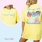 T&T Exclusive Unisex 'On My Way To A Magical Day' Skyliner Double Sided T-Shirt
