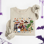 Kids Halloween Toy Friends Sweatshirt | Park Day Outfit