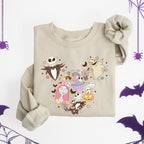 Halloween Heart Sweatshirt | Spooky Park Day Top