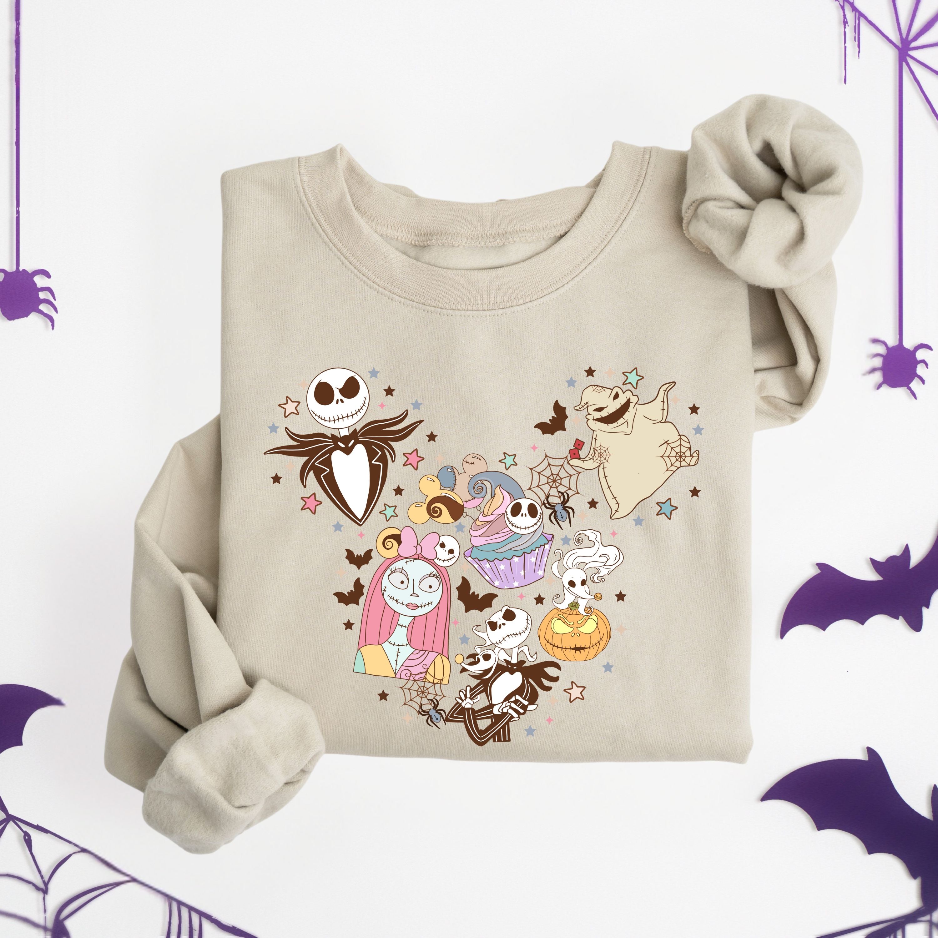 Halloween Heart Sweatshirt | Spooky Park Day Top