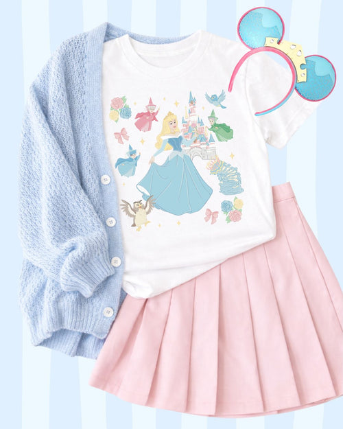 Aurora Blue Dress *Exclusive Design* T-Shirt