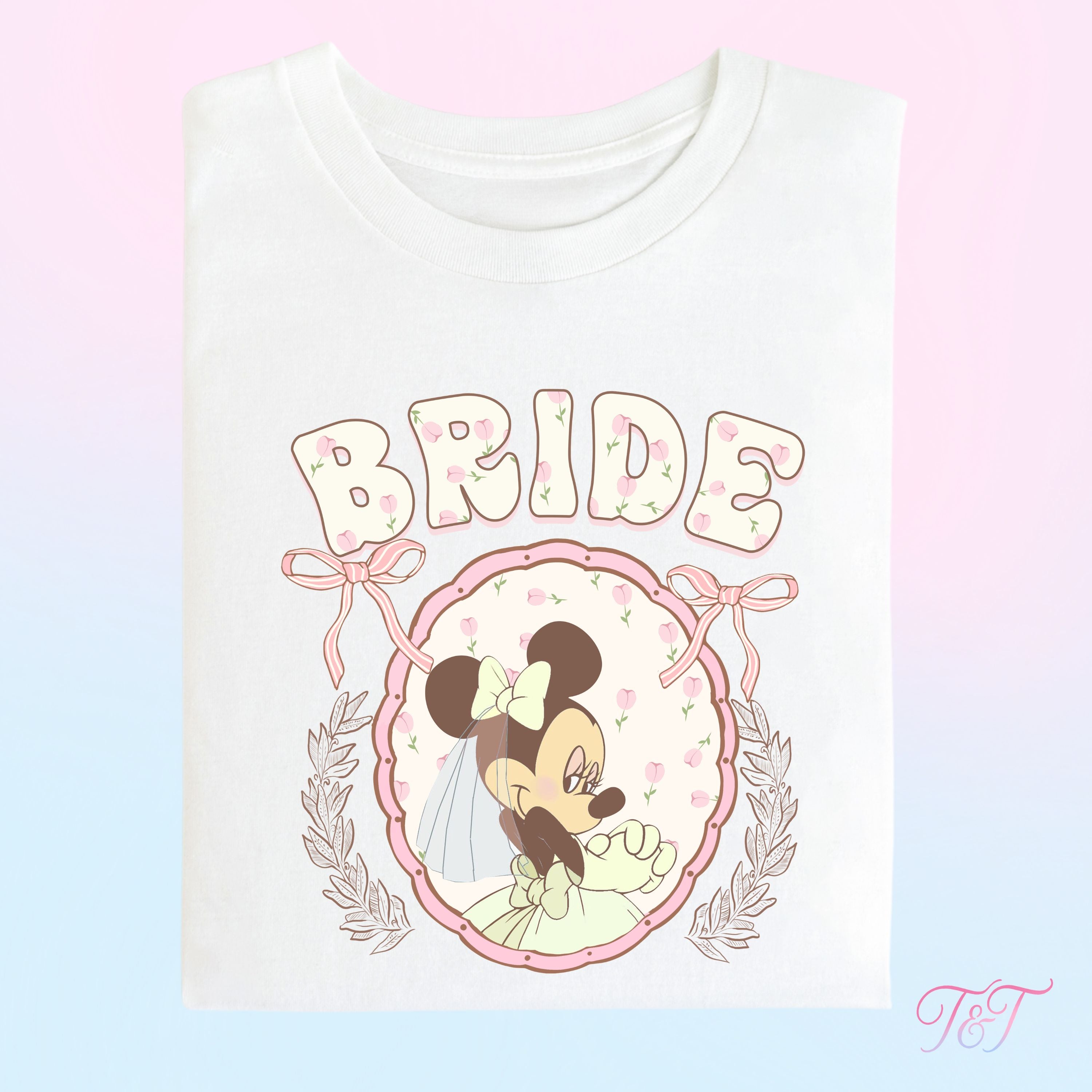 Bride Girl Mouse T-Shirt