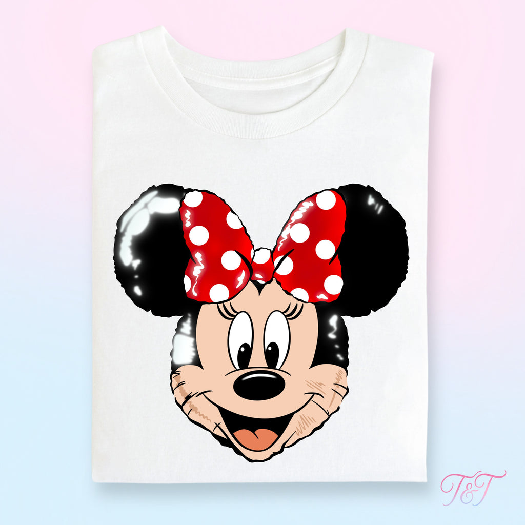 Girl Mouse Balloon T-Shirt