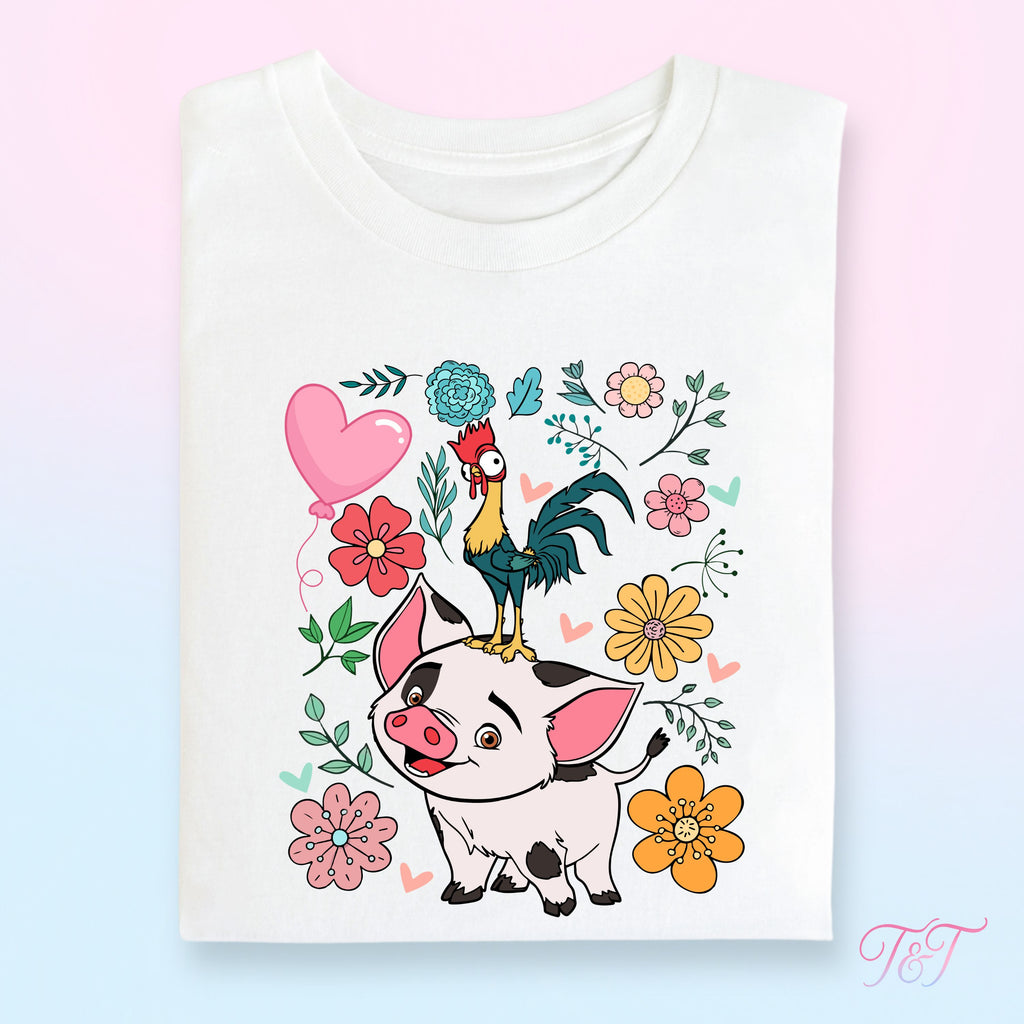 Wayfinder Princess Sidekicks Floral T-Shirt