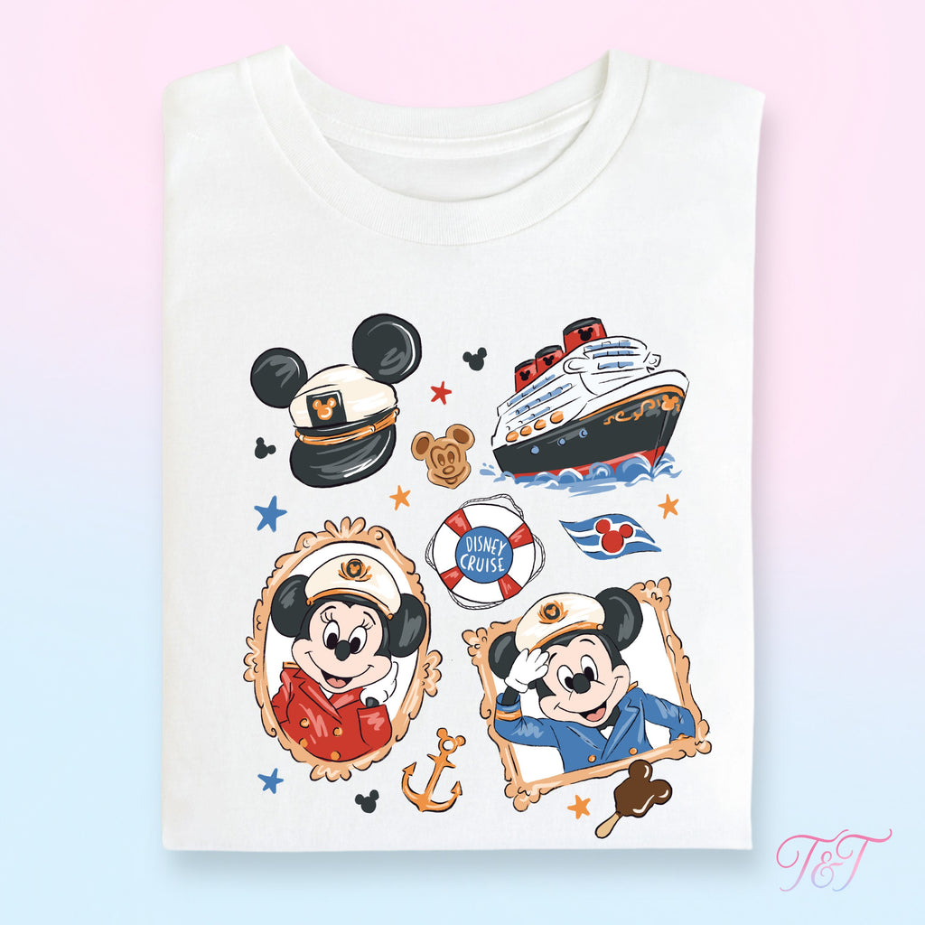 Unisex Cruise Full Graphic T-Shirt