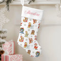 Honey Bear Christmas Stocking | Personalised Name