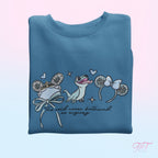 Ice Queen 'The Cold Never Bothered Me Anyway' Quote Sweatshirt