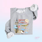 Never Grow Up Sweatshirt | Storybook Park Day Style