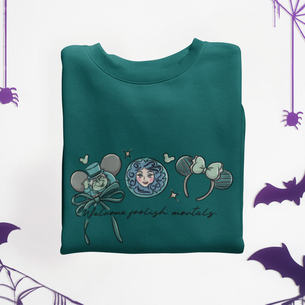 Spooky Mansion Sweatshirt | Haunted house park-day outfit