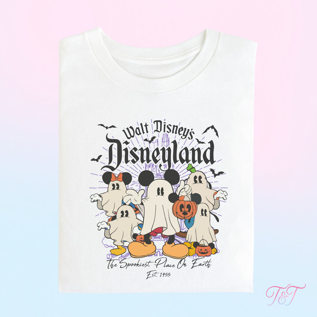 Halloween Mouse & Friends Ghosts T-Shirt | Retro Park Tee