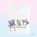 Tropical Alien Ear Design T-Shirt | Park Day Outfit
