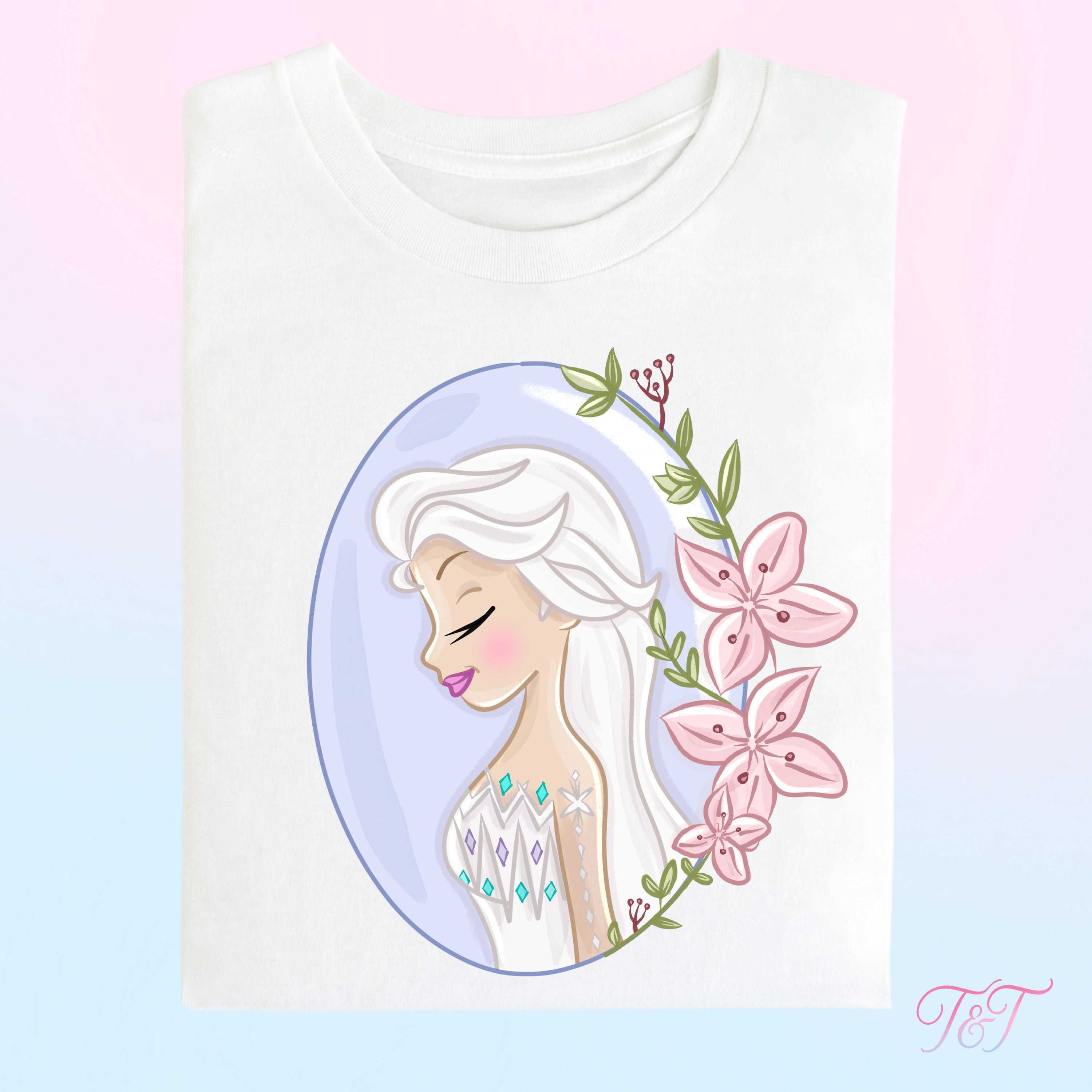 Ice Queen Spring Floral T-Shirt