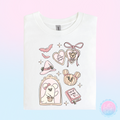 Pink Ghost T-Shirt | Coquette Spooky Park Day Tee