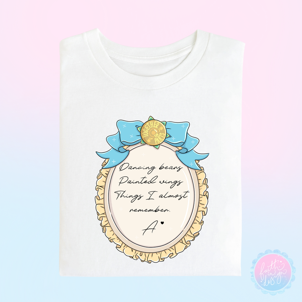 Anastasia Travel Badge Frame Quote T-Shirt | Park Day Style