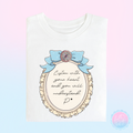The Wind Princess Compass Frame Quote T-Shirt
