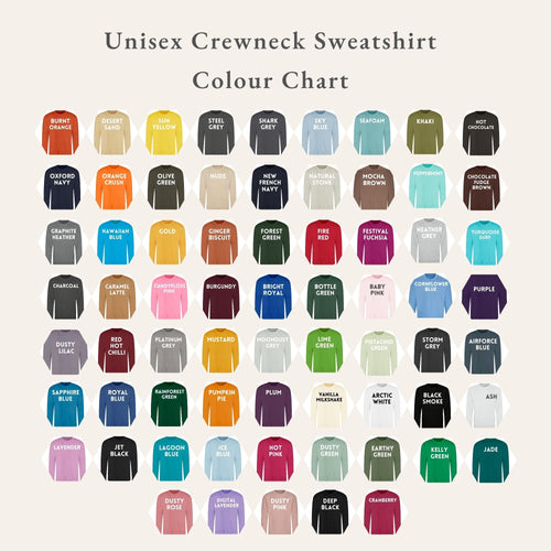 Adult Sweatshirt | Design Your Own Jumper