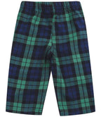 Navy & Green Tartan Pyjama Bottoms | Kids & Baby