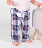 Pink & White Tartan Pyjama Bottoms | Kids & Baby