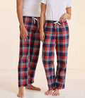 Red & Navy Tartan Pyjama Bottoms | Adults