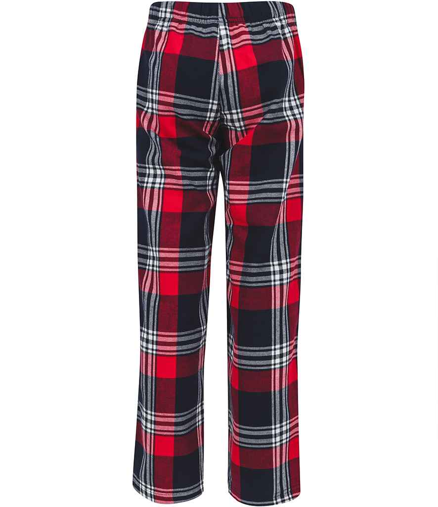 Red & Navy Tartan Pyjama Bottoms | Kids & Baby