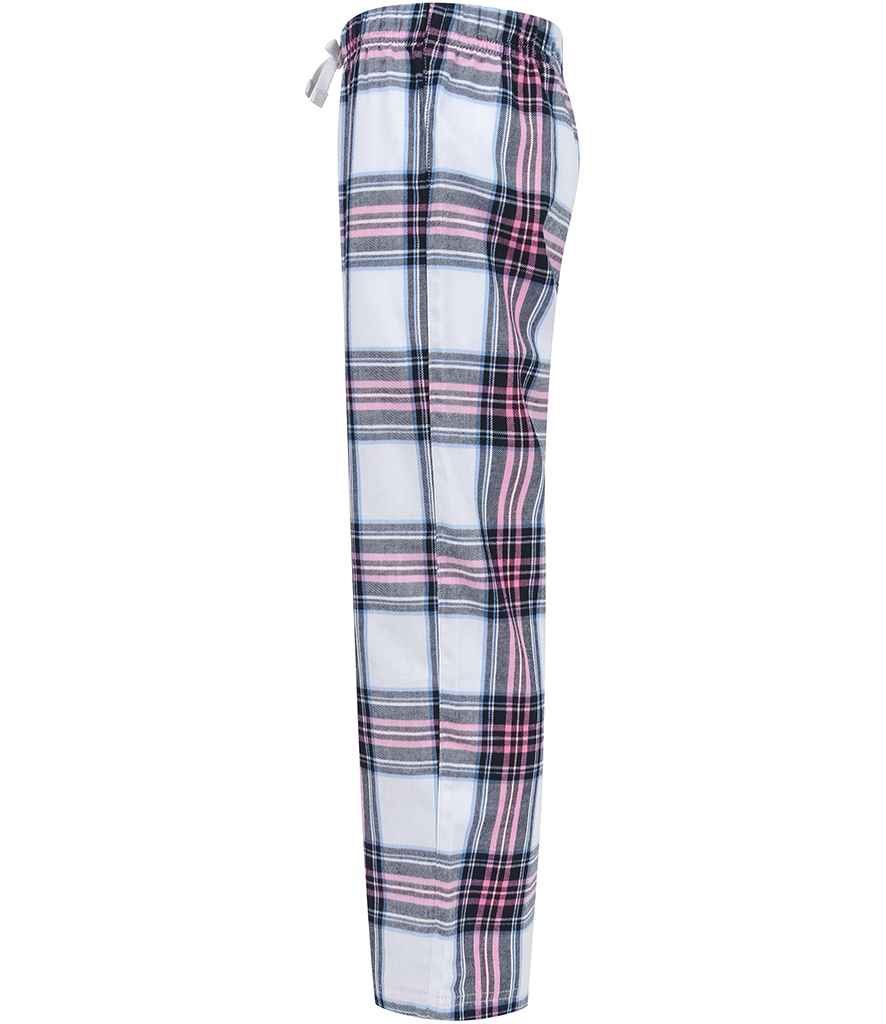 Pink & White Tartan Pyjama Bottoms | Kids & Baby