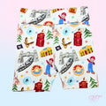 Studio Park Kids Cycle Shorts | Theme Park Print