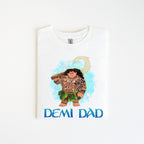Demi Dad T-Shirt | Mythic Graphic Tee for Park Days