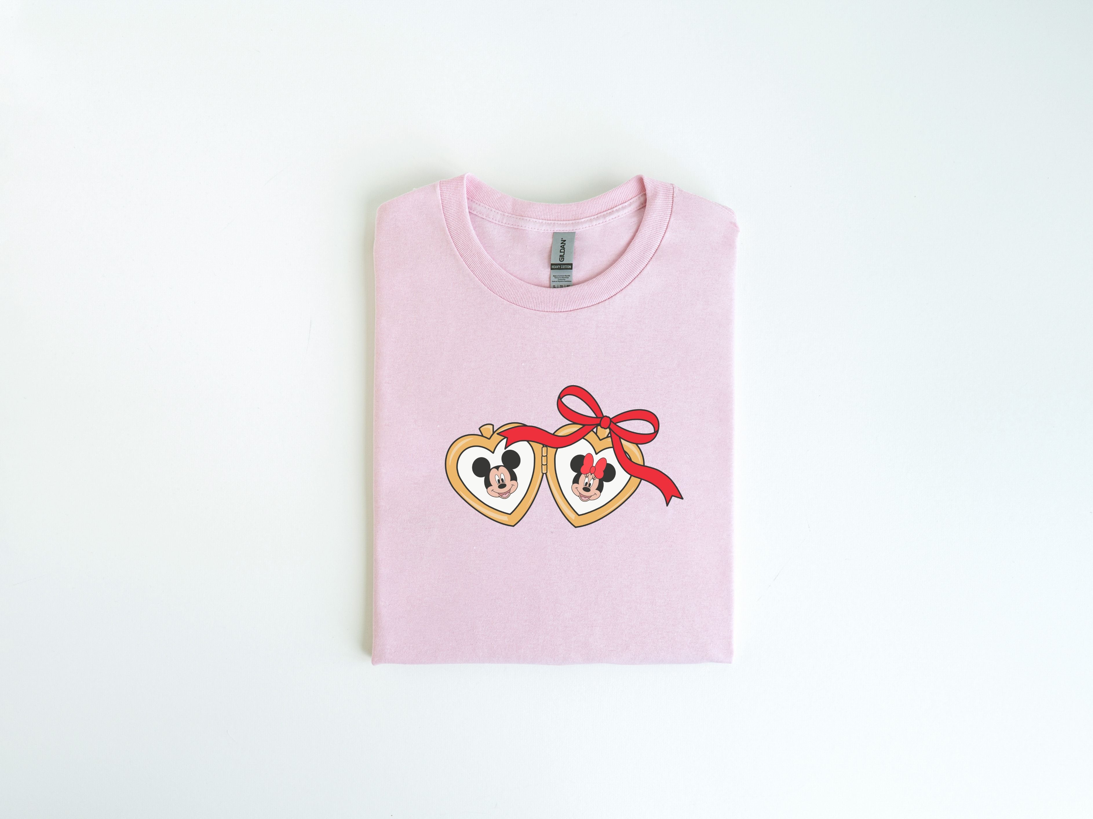Heart Locket Graphic T-Shirt | Mouse Park Outfit