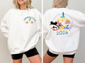 Family Vacation 2026 Trip Double Sided Print Sweatshirt