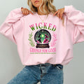 Wicked Design Sweatshirt | Pink & Green Park Day