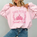 Wicked Design Sweatshirt | Pink & Green Park Day