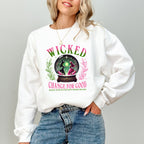 Wicked Design Sweatshirt | Pink & Green Park Day