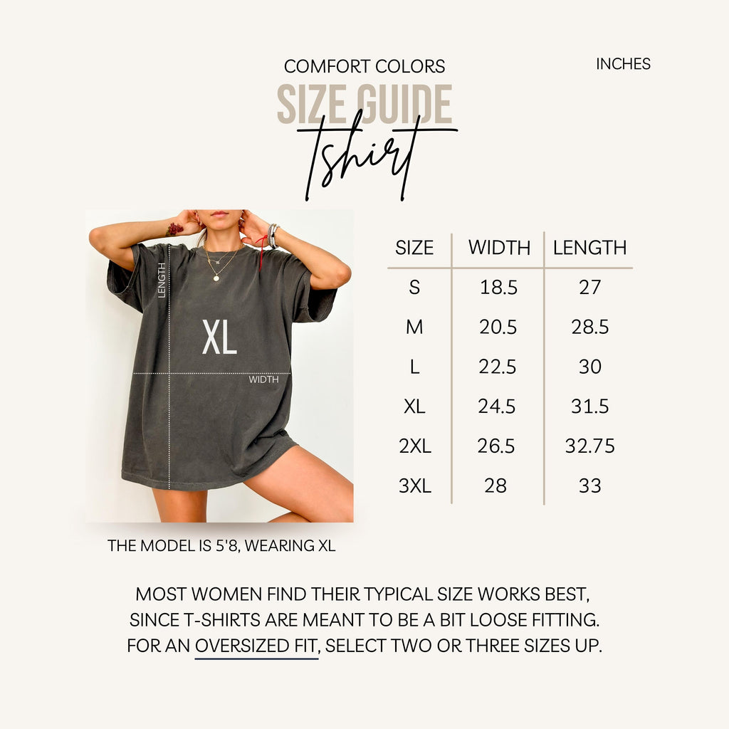 Comfort Colour T-Shirt: Build Your Own