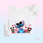 Blue Alien Snacks Sweatshirt | Park Day Jumper