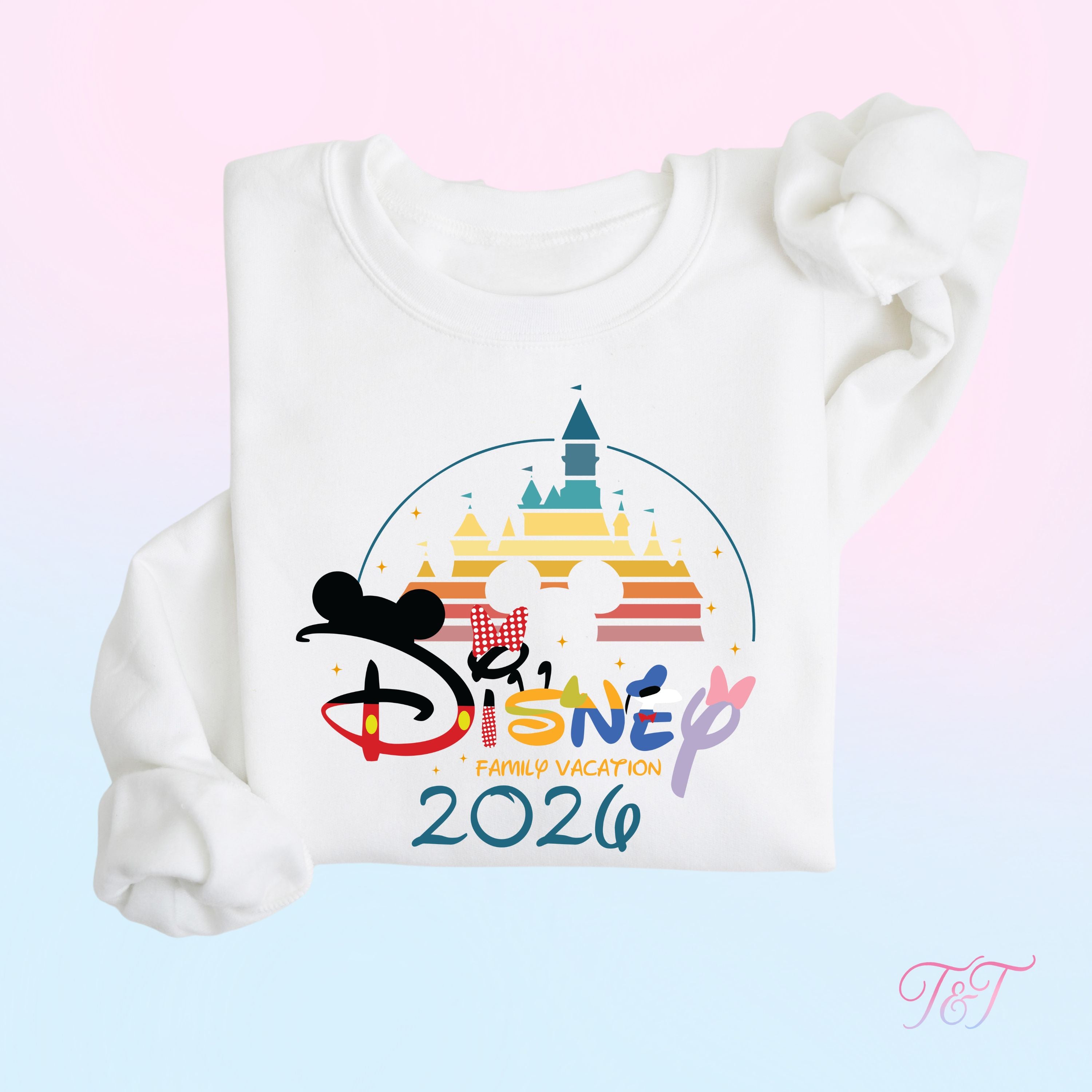 Family Vacation 2026 Sweatshirt | Park Day Jumper