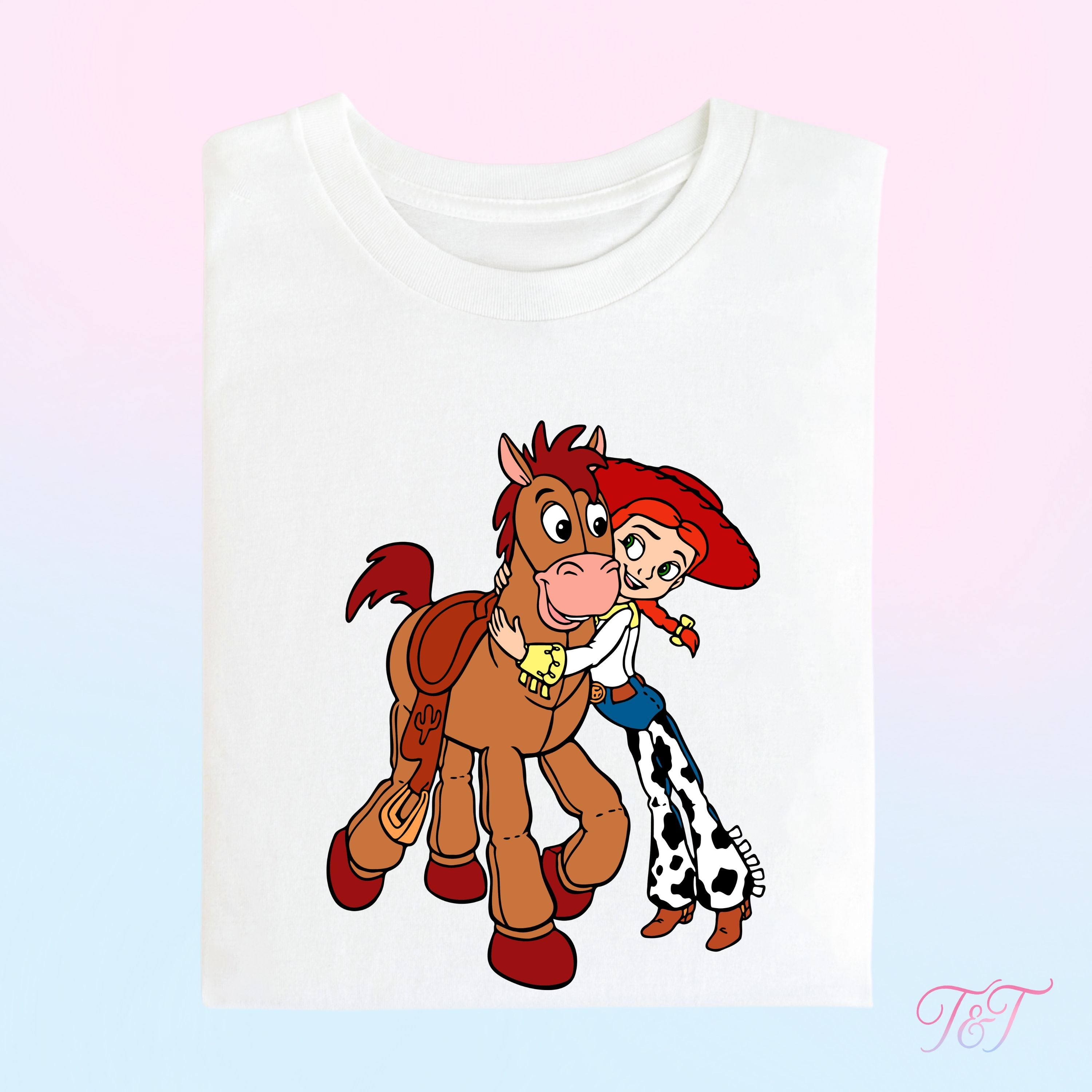Toy Friends Cowgirl & Horse T-Shirt | Cute Park Day Outfit