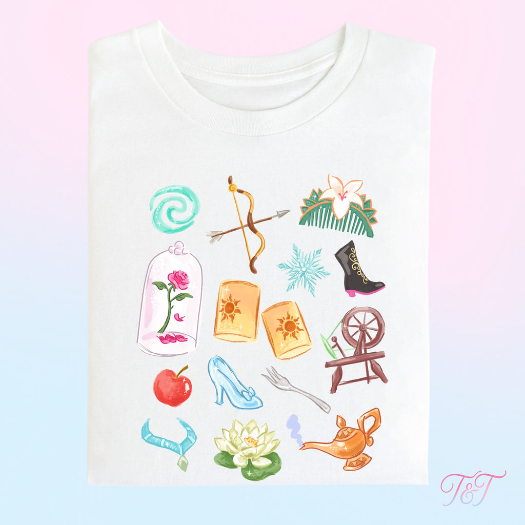 Symbols of a Princess T-Shirt