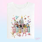 Magical Friends Crochet Effect T-Shirt