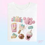 Magical Snacks Crochet Effect T-Shirt
