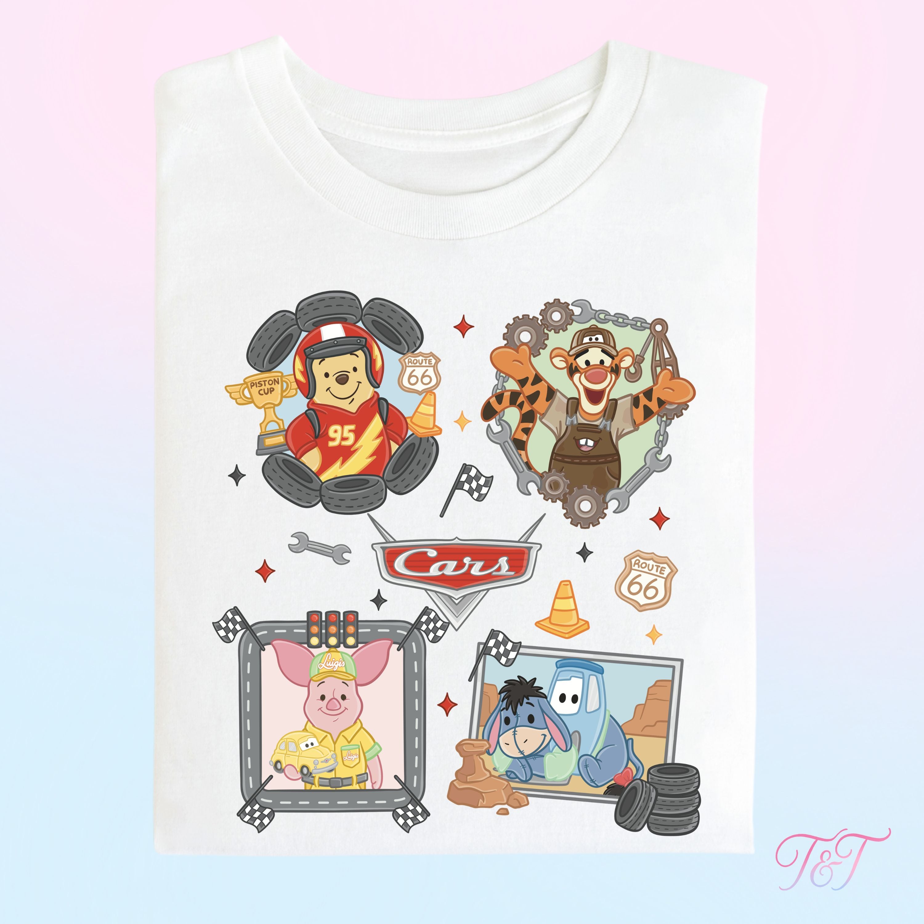 Cars x Honey Bear and Friends T-Shirt